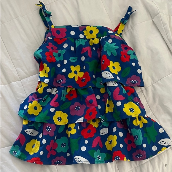 Hanna Andersson Blue Floral Kids Matching Set - Picture 1 of 4